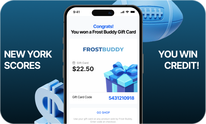 Instant credit delivery notification